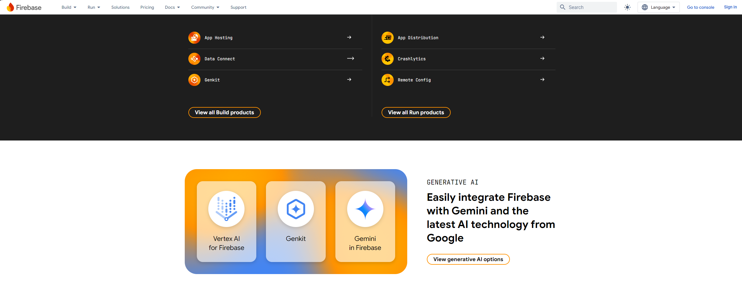 How to host a static website using firebase